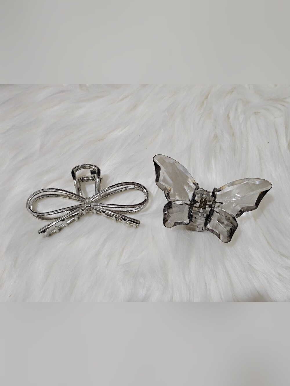 Butterfly & Bow Hair Claw Clips